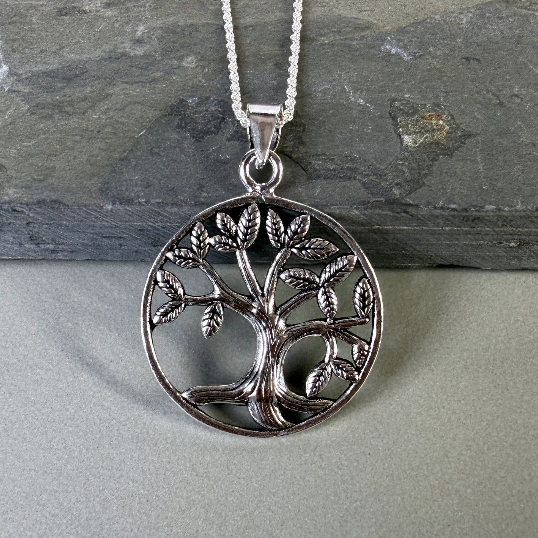Sacred Roots- 925 sterling Silver Pendant