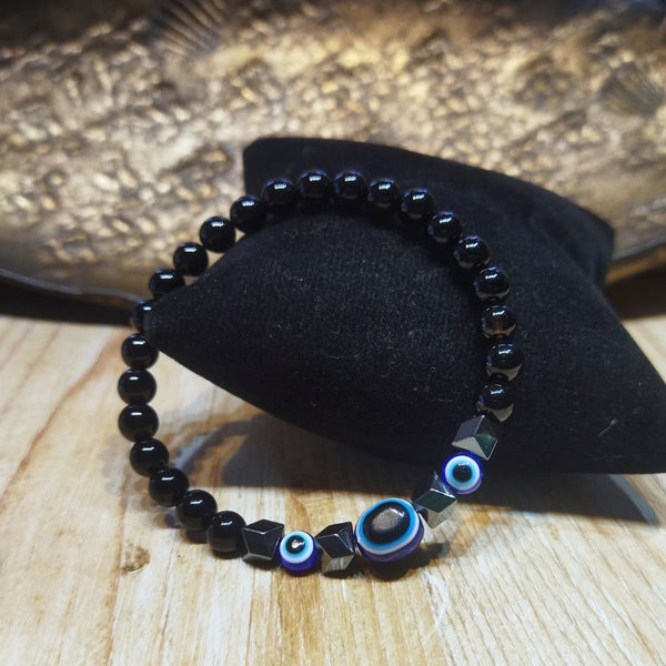 Evil Eye Gemstone Bracelets