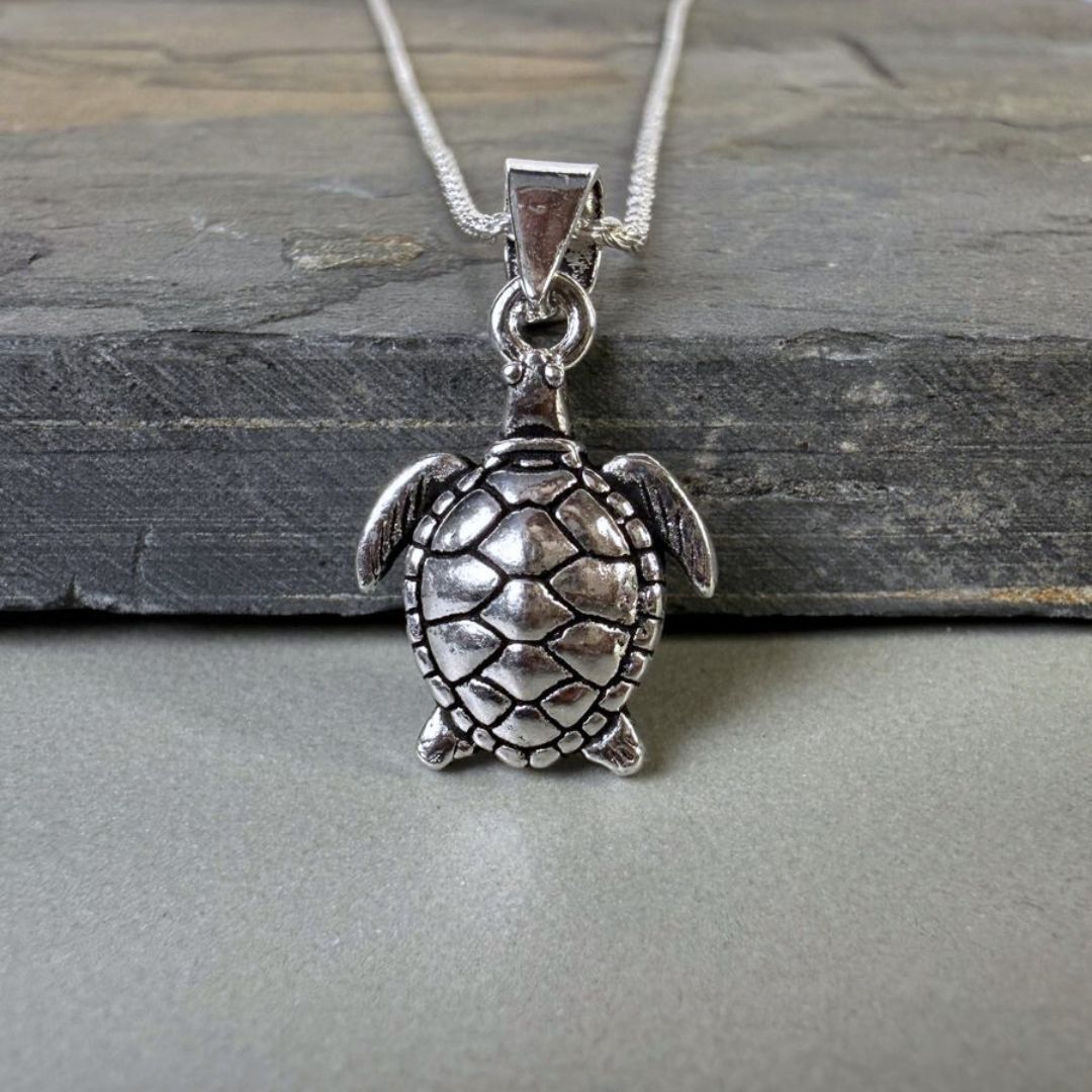 Turtle 925 Sterling Silver Pendant