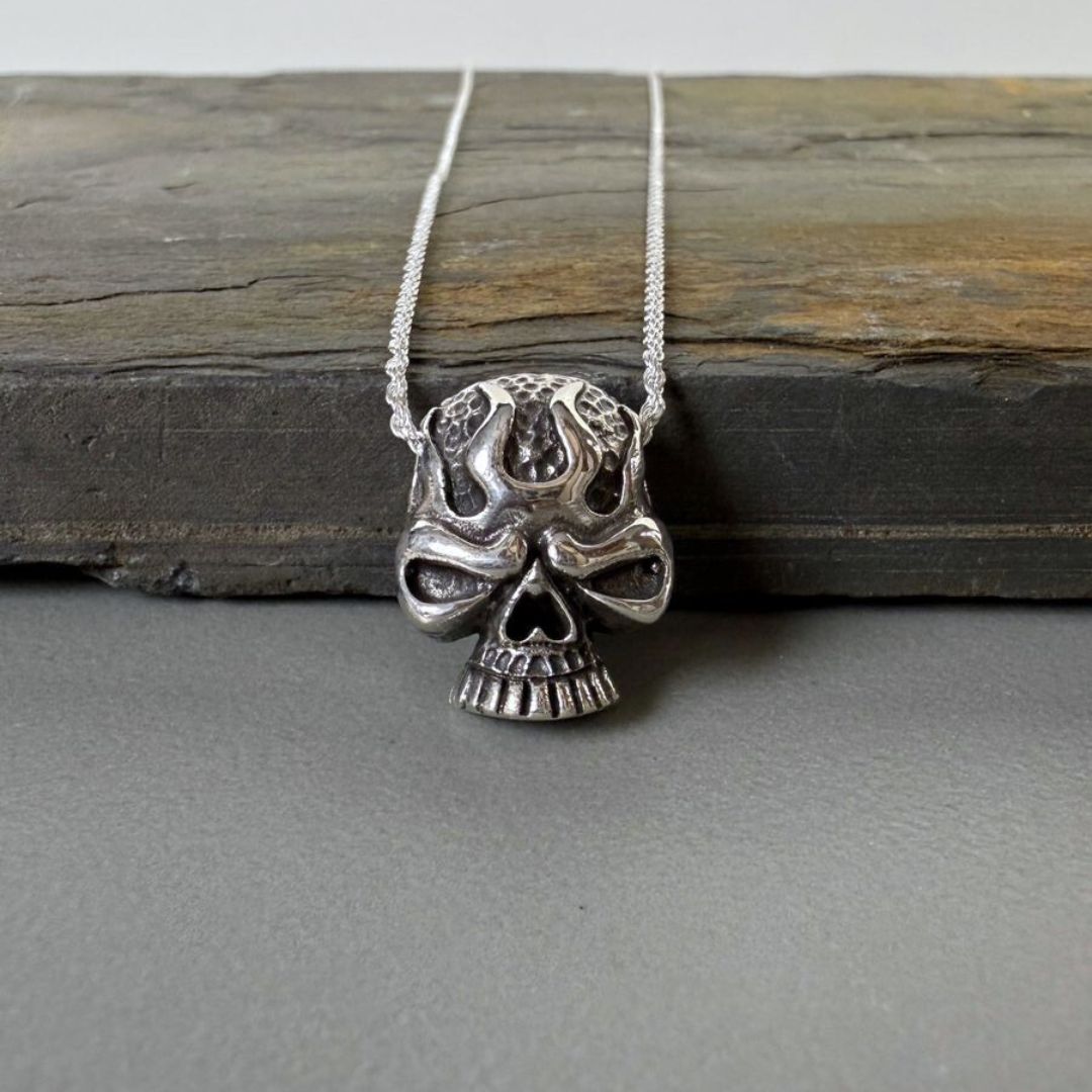 Iron Phantom 925 Sterling Silver Pendant