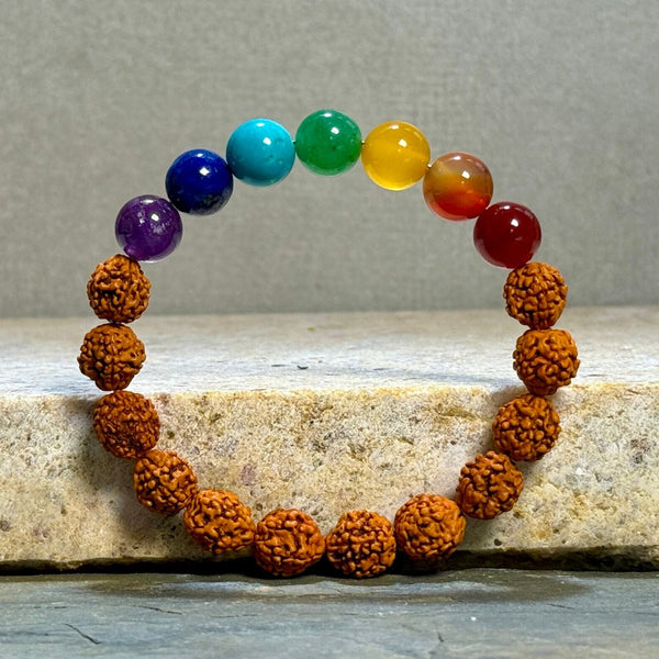 RudraPath Bracelet - Walk the path of strength, balance, and spiritual growth.