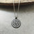 Stainless Steel Yin Yang Charm Necklace (Yin Yang Type-3)