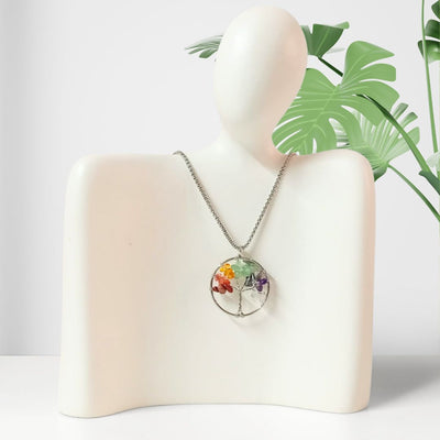 Tree of Life Pendant - Seven Chakra