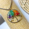 Tree of Life Pendant - Seven Chakra