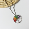 Tree of Life Pendant - Seven Chakra