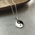 Stainless Steel Zen Fusion Necklace (Yin Yang type-2)