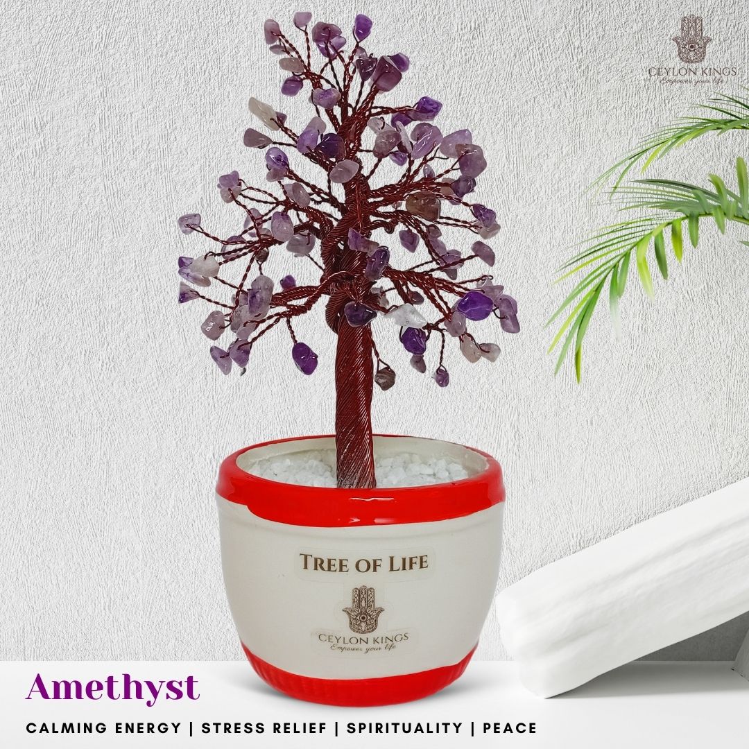 Calm Essence Amethyst Tree