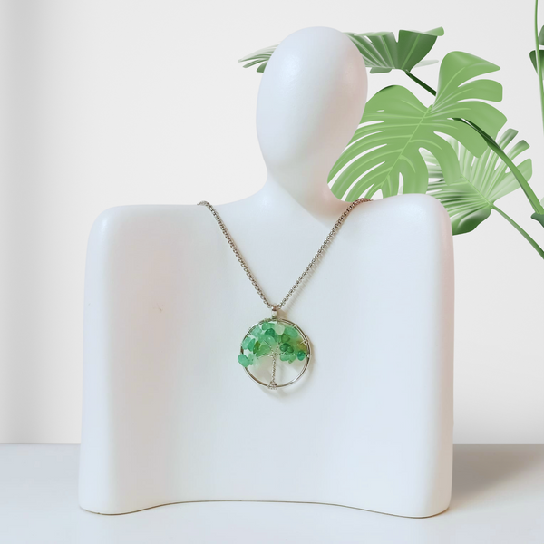 Tree of Life Pendant - Aventurine