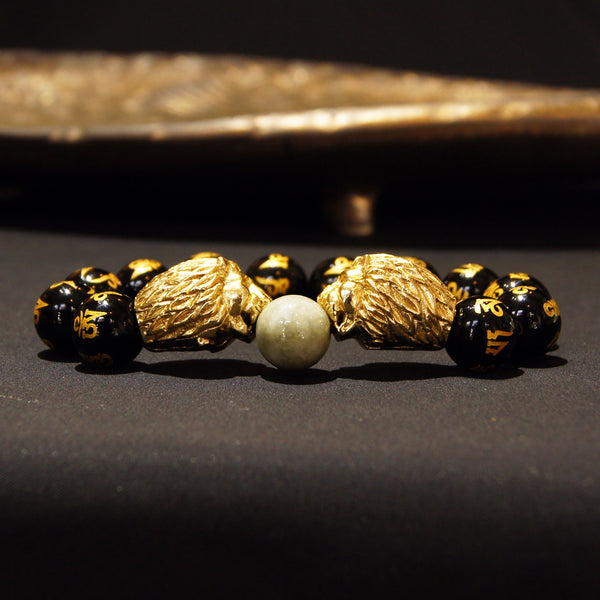 Double Leo Bracelet - PROSPERITY, PROTECTION, CALMNESS
