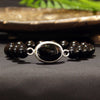 Oval Silver Tumble Bracelet - PROSPERITY, PROTECTION, CALMNESS