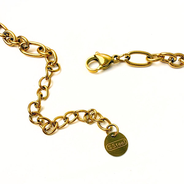 Evil Eye Sun Charm Necklace