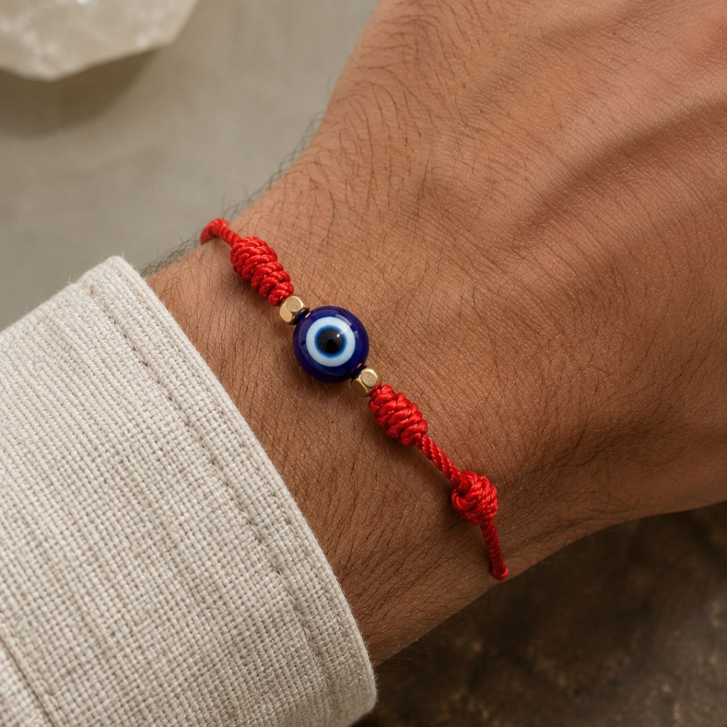 Evil Eye Red String Bracelet