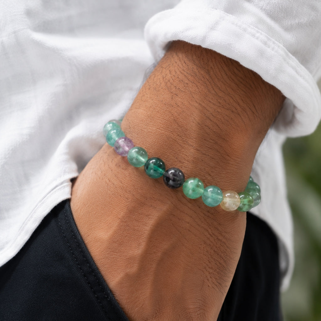 Fluorite Bracelet – Clarity, Focus & Balance