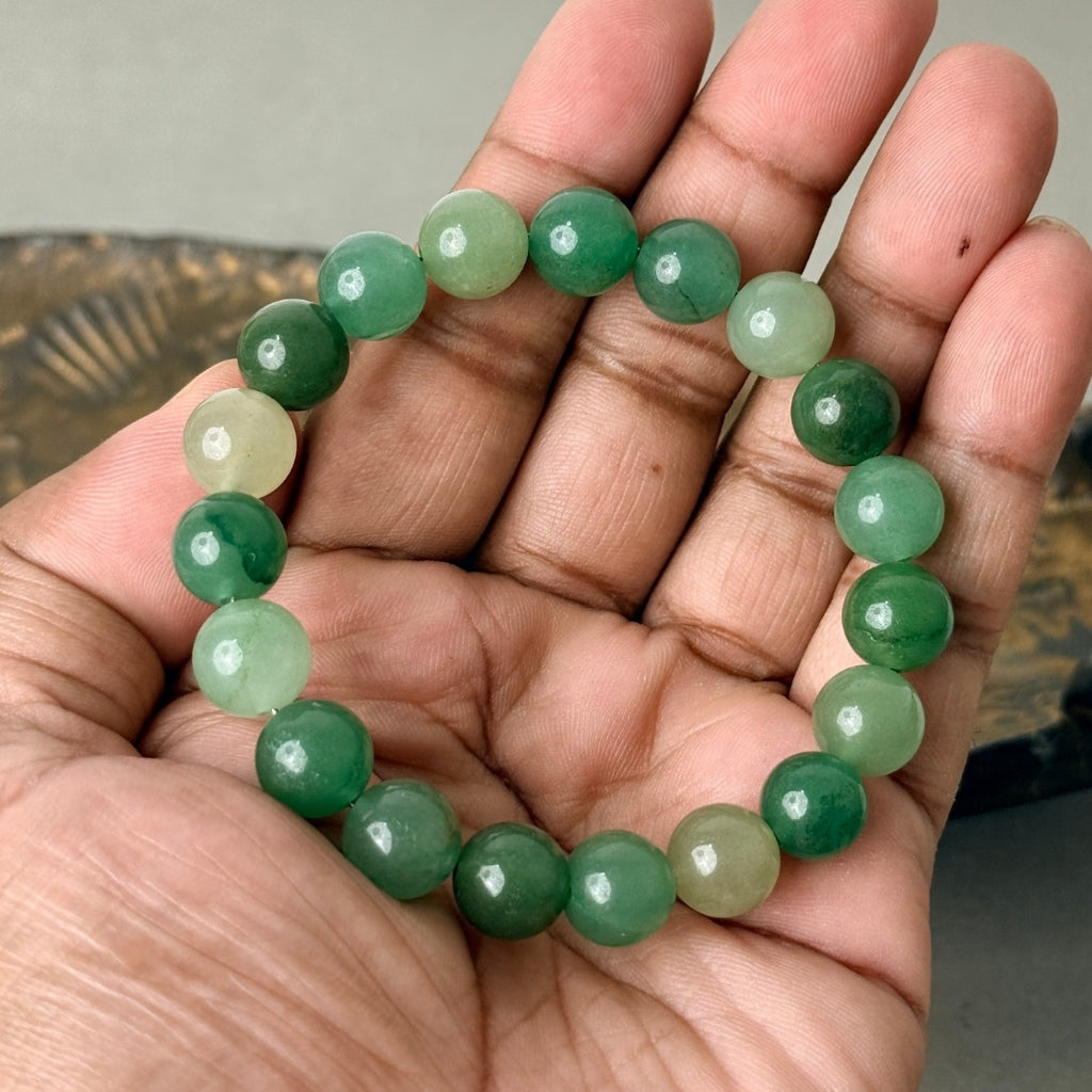 Green Jade Abundance Bracelet - Attract Wealth & Prosperity