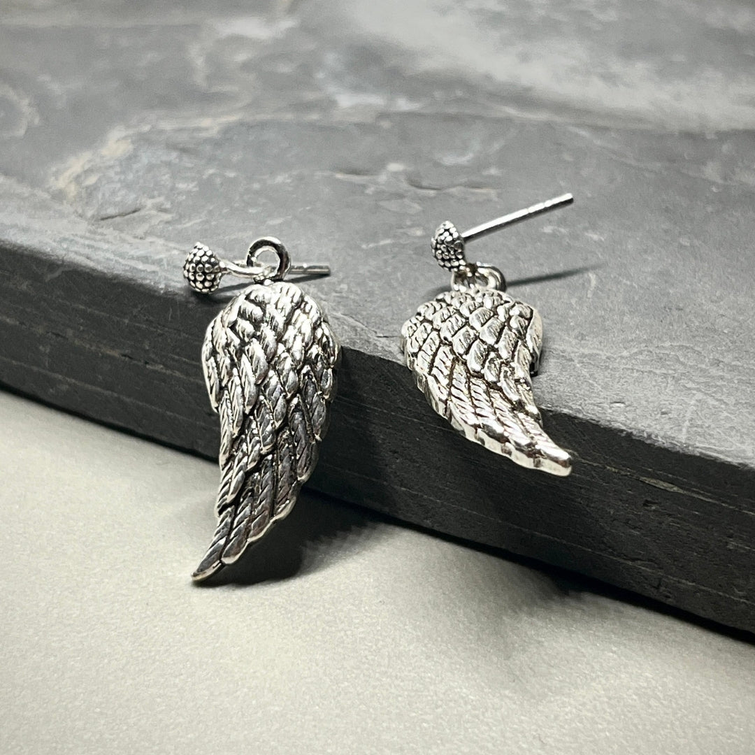 EAGLE'S WINGS 925 Silver earings-courage, vision, freedom