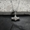 Naga Raksha Thor's Hammer Pendant / Necklace-925 Sterling Silver (Hand-Made)