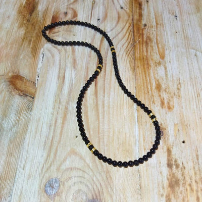 King Khan Style Black Onyx Necklace