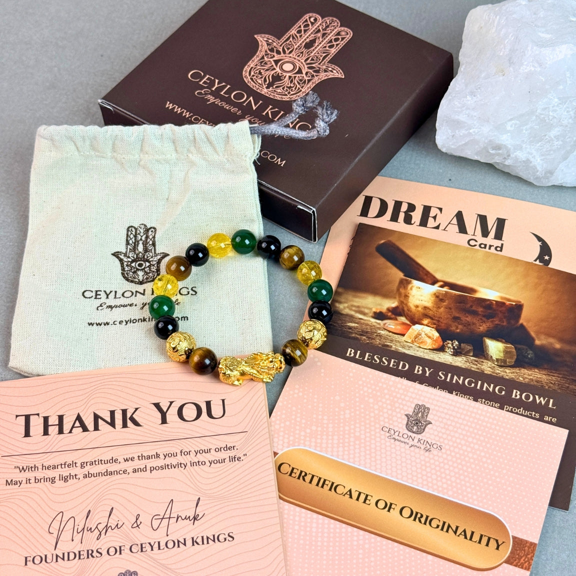 Money Attraction Feng Shui Bracelet