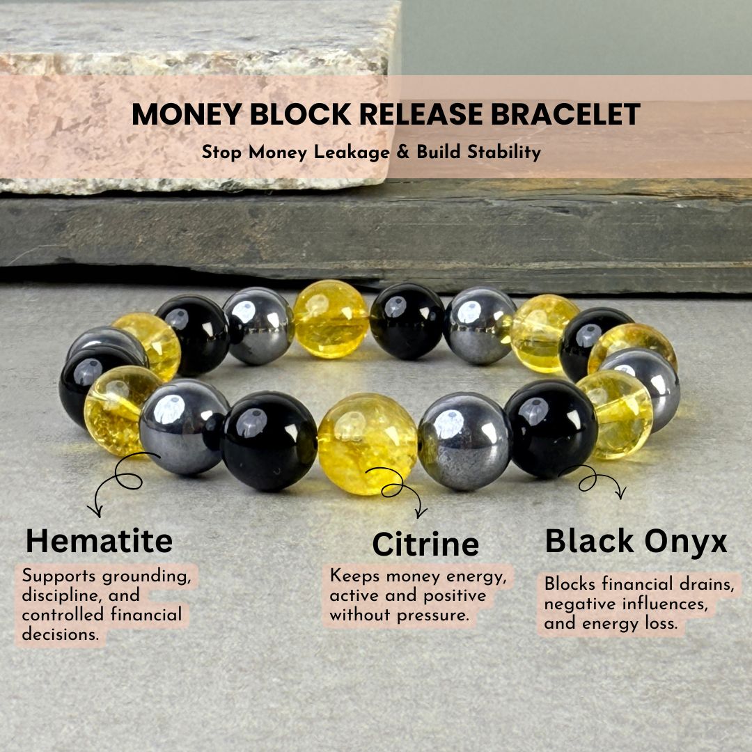 Money Protection Bracelet – Stop Money Leakage & Build Stability