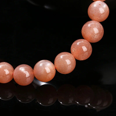 Orange Moonstone Bracelet