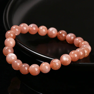 Orange Moonstone Bracelet