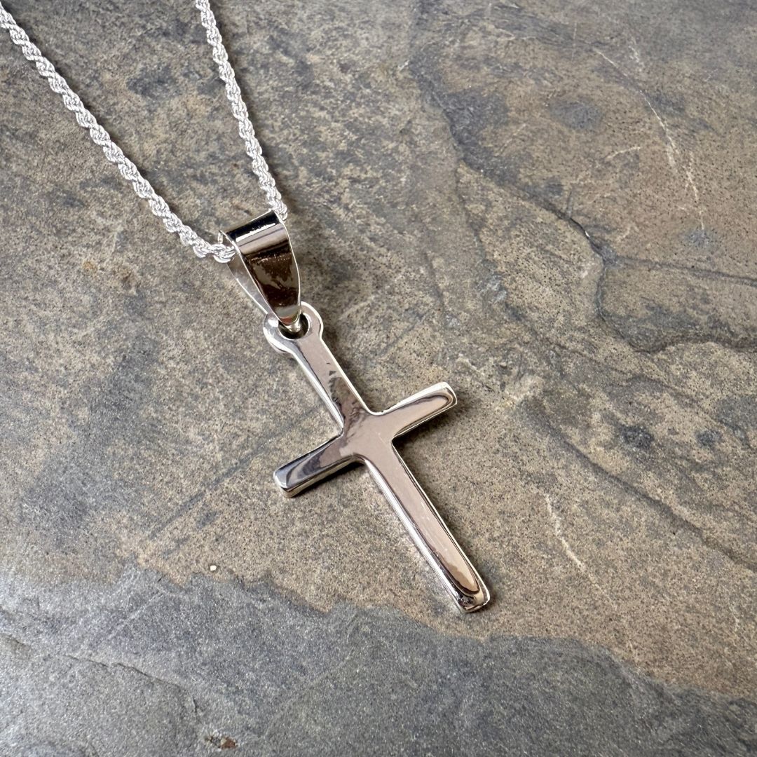 Plain Cross 925 Silver