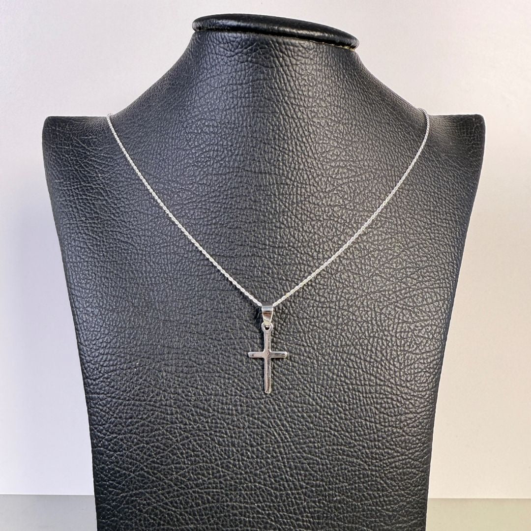Plain Cross 925 Silver