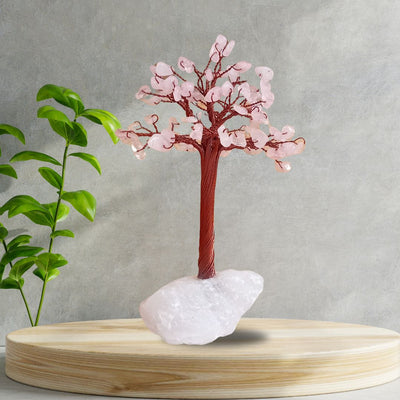 Unconditional Love & Healing - Rose Quartz Tree