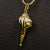 22k Gold Original Sankha Pendant (arc design) -Made to order