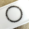 Silver Sheen Obsidian Bracelet