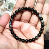 Silver Sheen Obsidian Bracelet