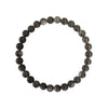 Silver Sheen Obsidian Bracelet