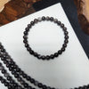 Silver Sheen Obsidian Bracelet