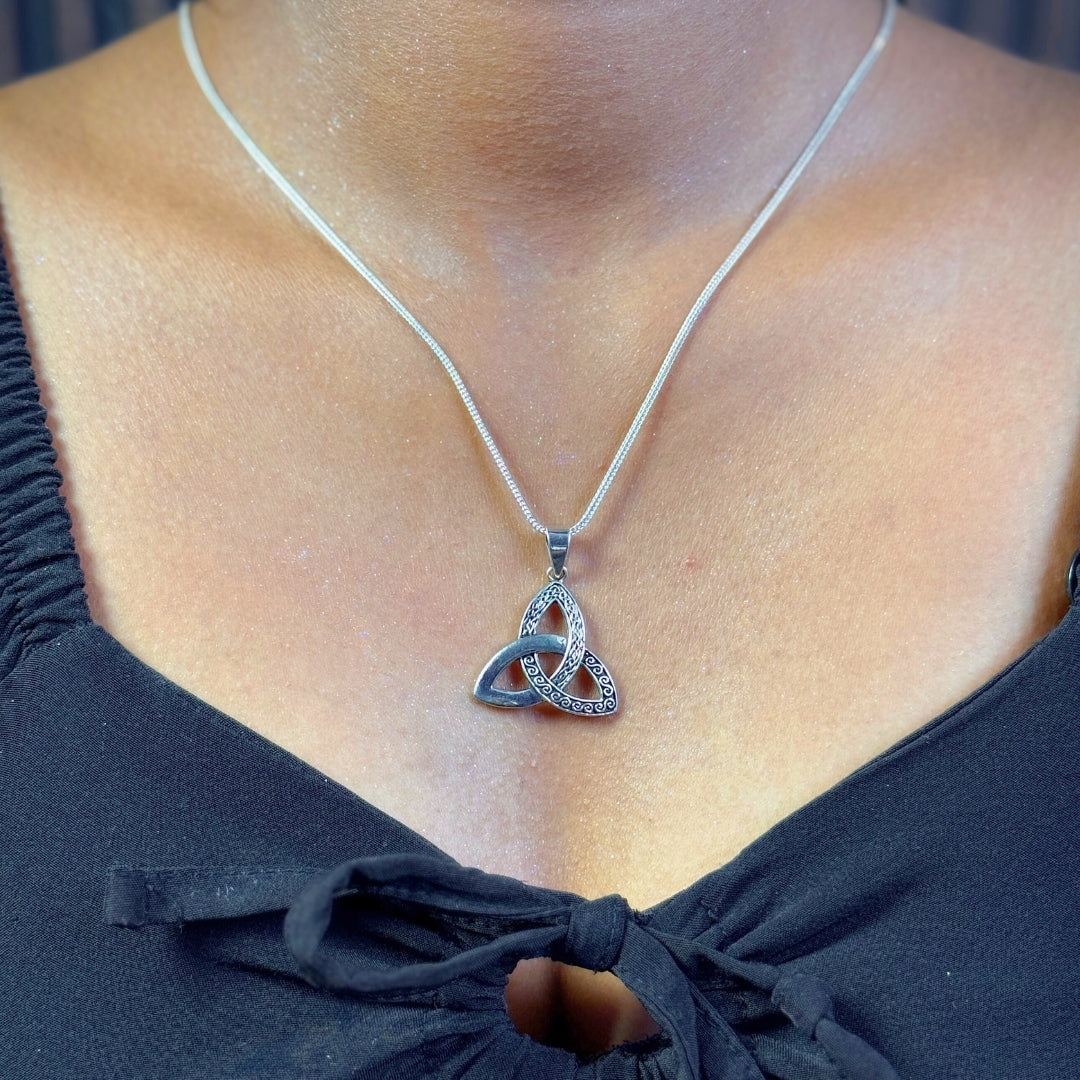 TRINITY CELTIC KNOT-eternity, unity, and everlasting love