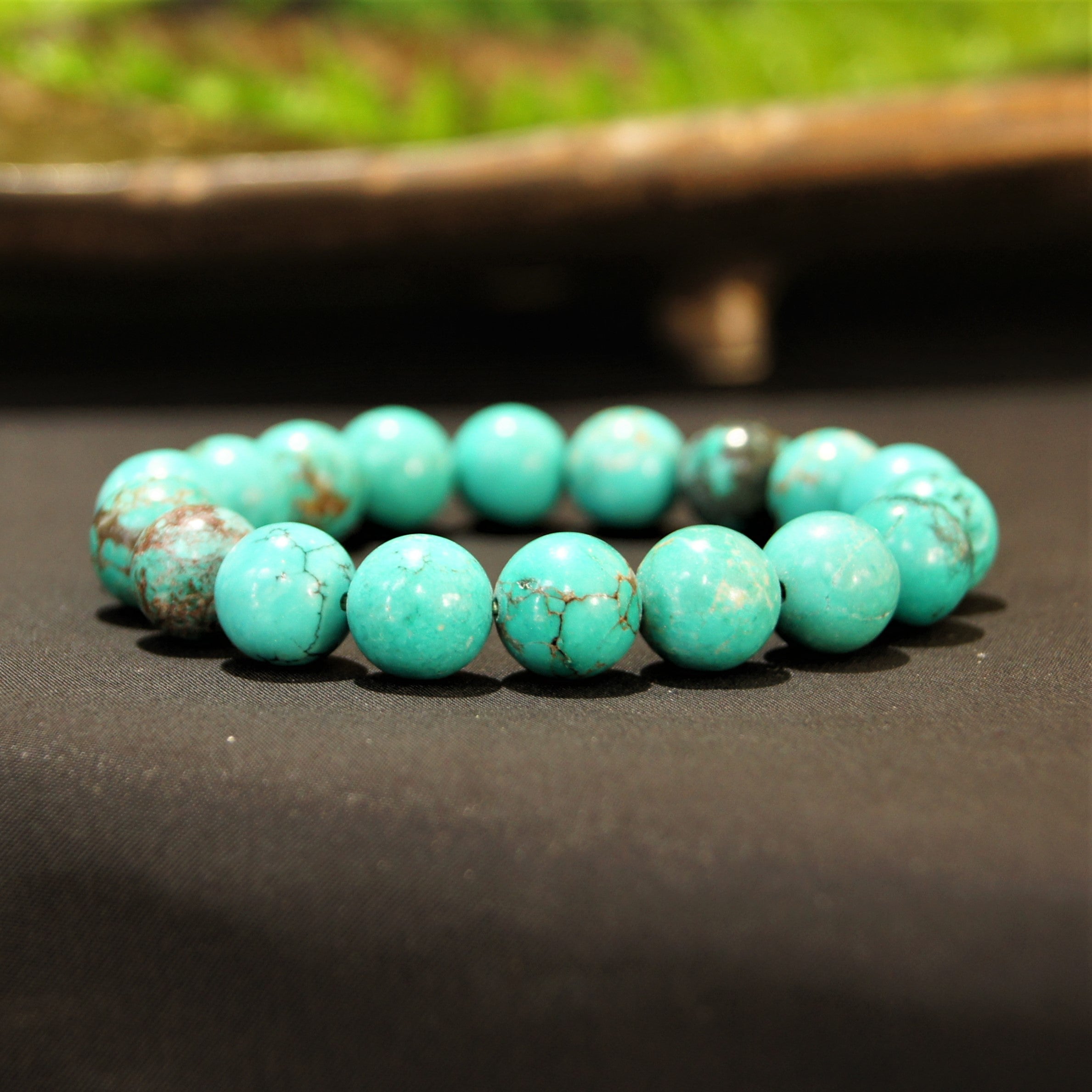 African Turquoise Stone Bracelet - Stone of Transformation - Scout Curated  Wears
