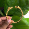 Twin Dragon Guardian Bangle