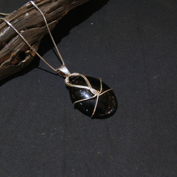 Black Onyx Pendant Necklace