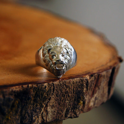 Lion's Valor - Silver Ring