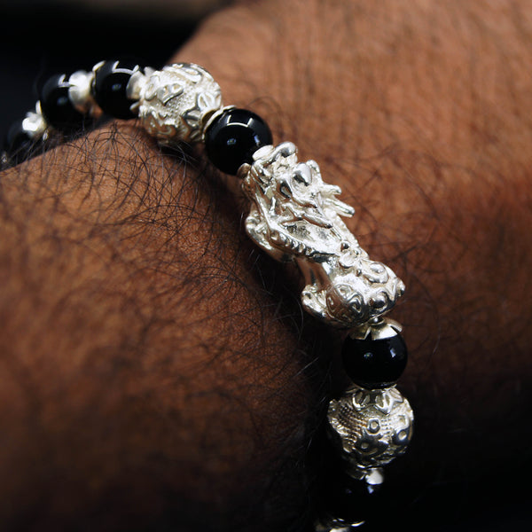 Silver Pixui Fengshui Bracelet