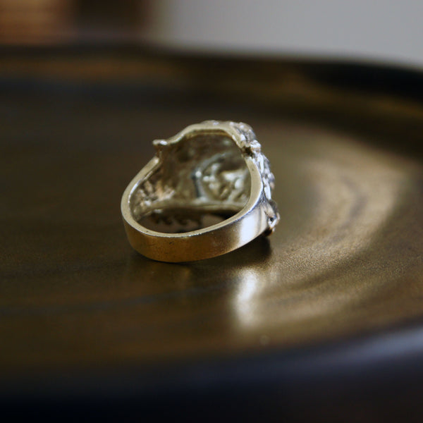 Royal Stripes Tiger Ring