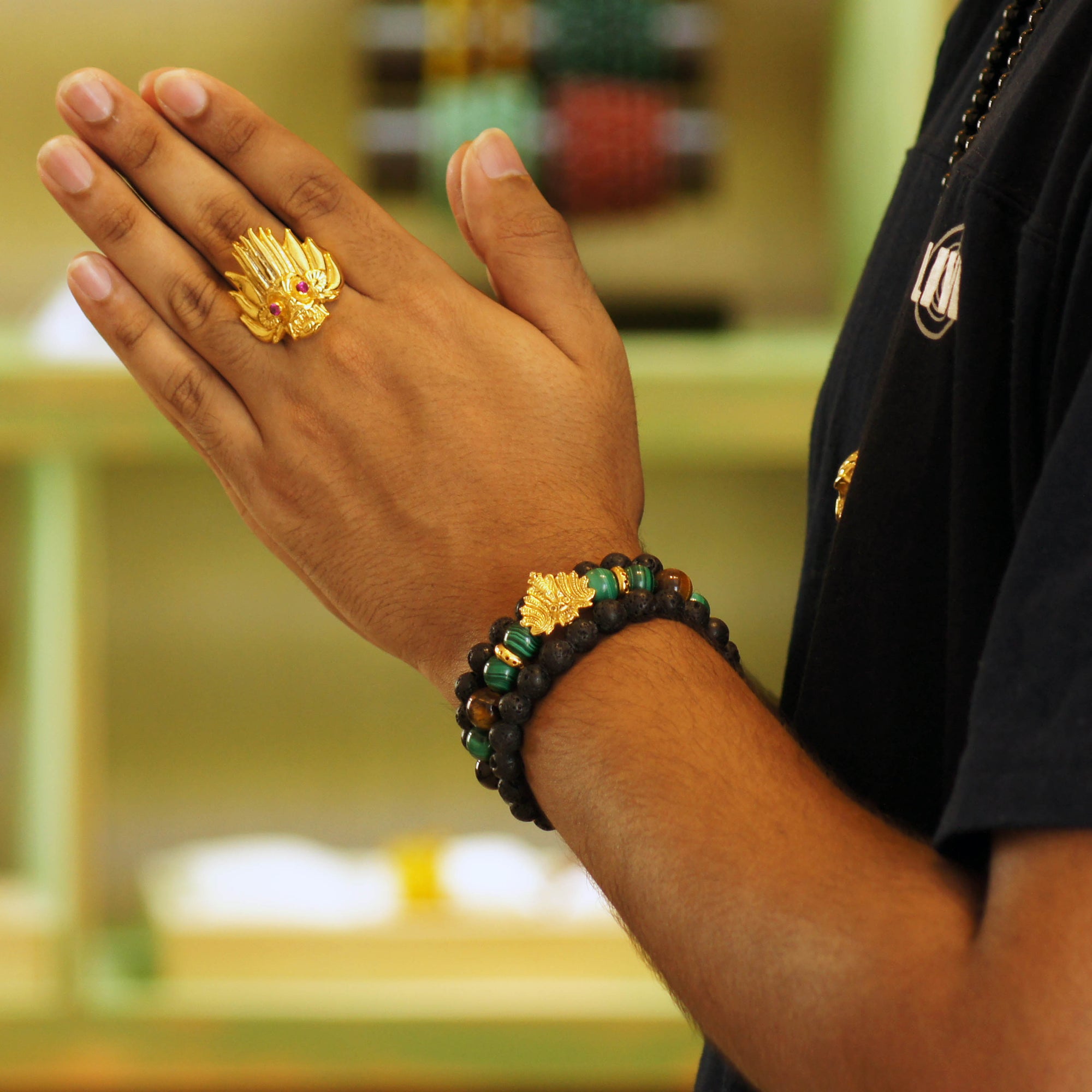 The Cydnee Yellow Gold Ring | SEHGAL GOLD ORNAMENTS PVT. LTD.