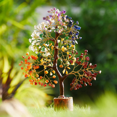 Seven Chakra Gemstone Tree - Strength & Growth