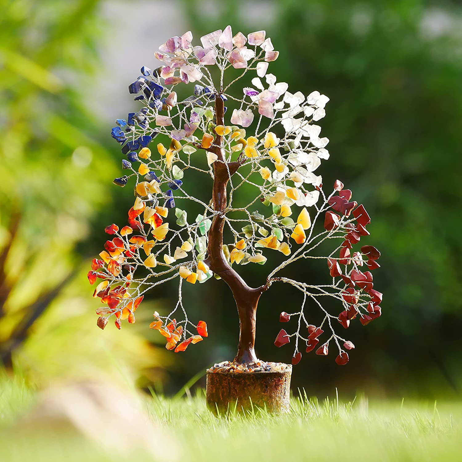 Seven Chakra Gemstone Tree - Strength & Growth