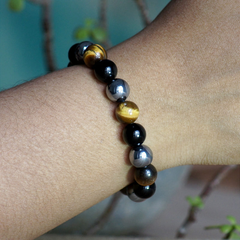 Triple Protection Bracelet-LUCK, PROSPERITY, PROTECTION