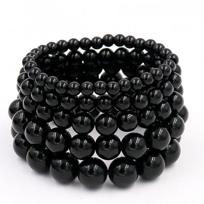 Black Onyx Bracelet-PROTECTION-ACHIEVEMENT-STRENGTH