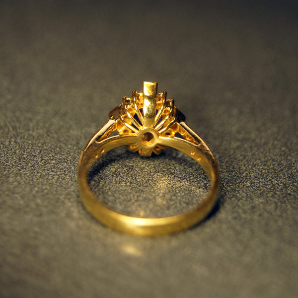 Avior Blue Sapphire Ring