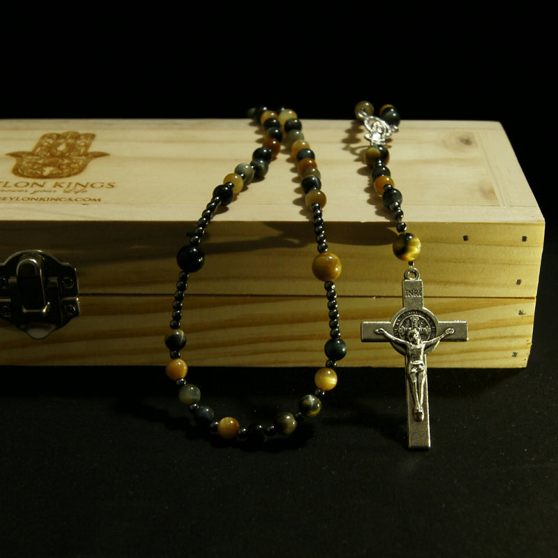 Premium Dreams Tiger Eye Rosary