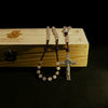Premium Rose Quarts-Amethyst Rosary
