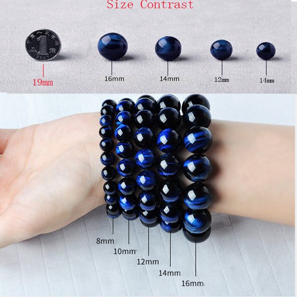 Blue Tiger's Eye Bracelet
