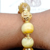 Feng Shui Pixui Premium Brass & Silver Wealth Bracelet